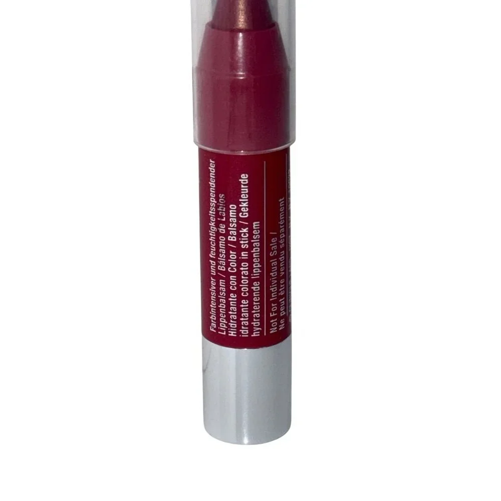 Clinique Chubby Stick 07 Super Strawberry Tinted Moisturizing Lip Balm Hydrating